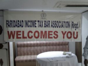 Faridabad Income Tax Bar Association Activities